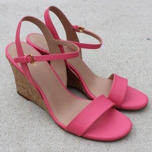 Cole Haan Women’s Josie Wedge Sandal - Rose Sz 9.5